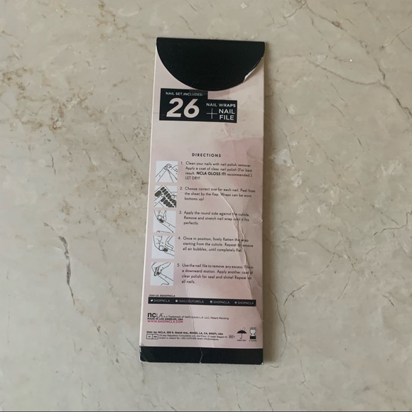 NCLA X NASTY GAL Check On It Nail Wraps - Picture 5 of 5